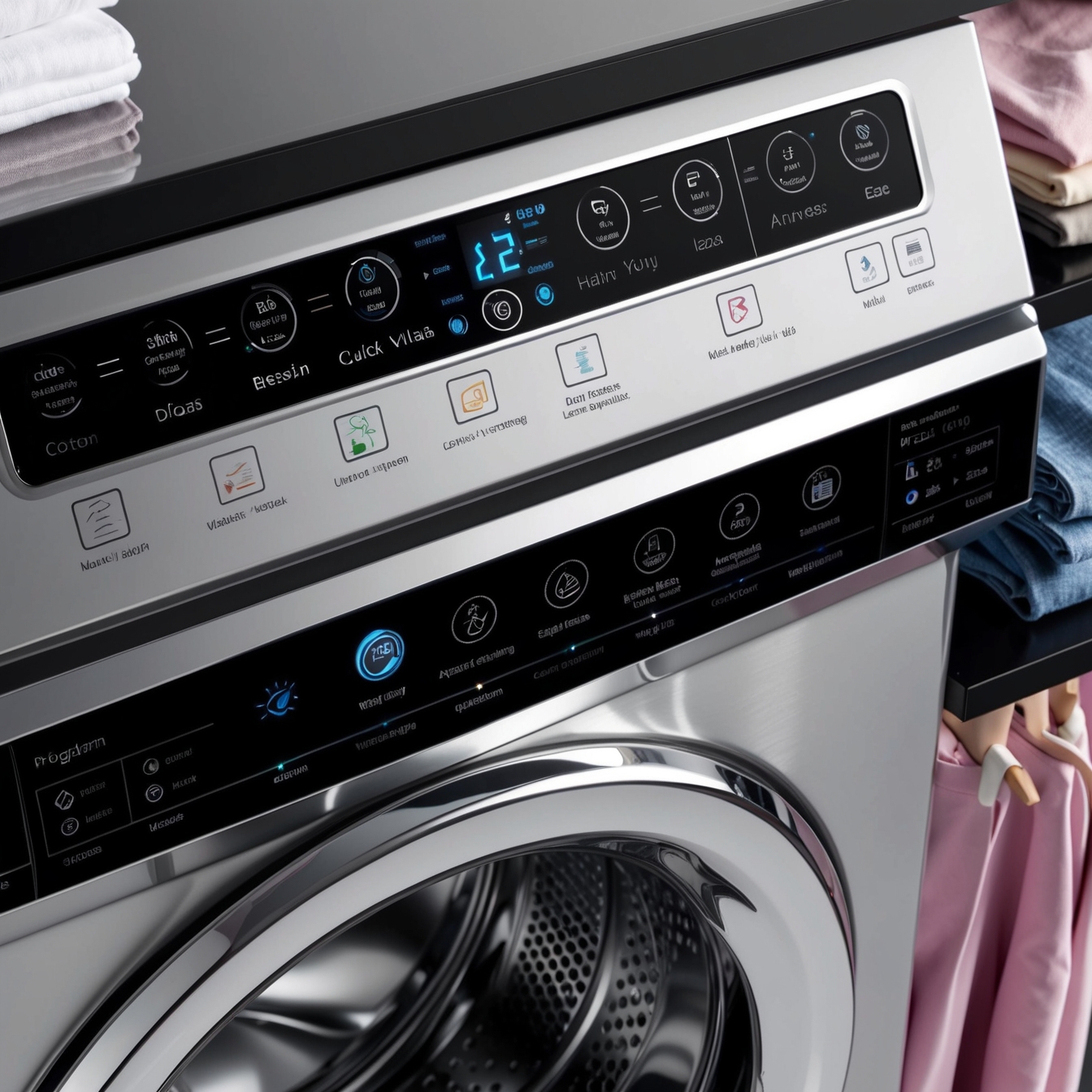 Felültöltős mosógép mosóprogramok funkció bemutatása