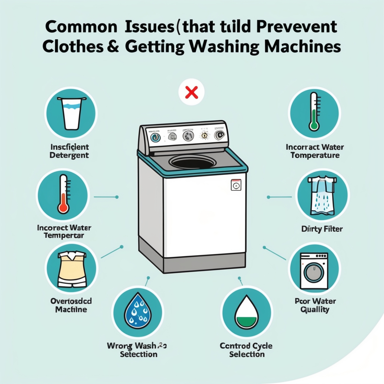 Miért nem lesz tiszta a ruha? 6 gyakori probléma felültöltős mosógépekkel